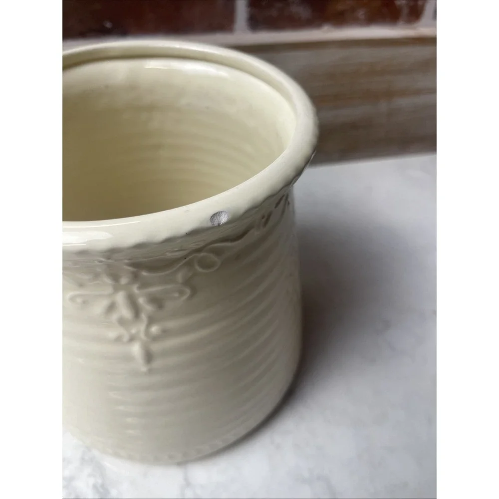 Canister- Farmhouse- Dash Of Taste- Cream- Decorative 16